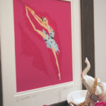 Ballerina art print