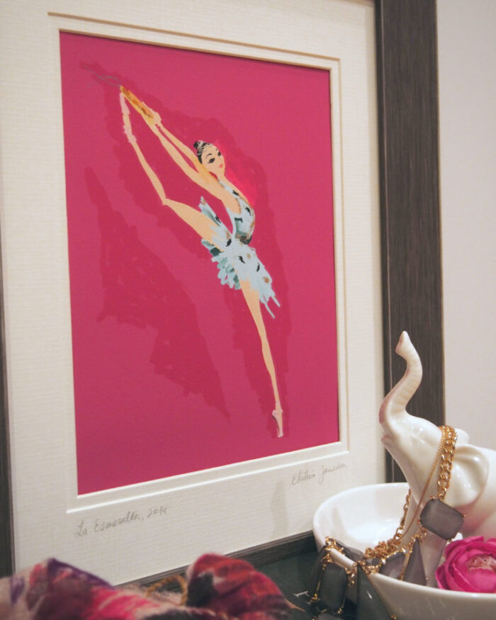 Ballerina art print