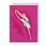 Ballet Lover Folded Note Card