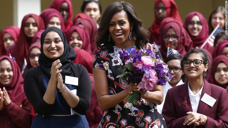 michelle obama london let girls learn