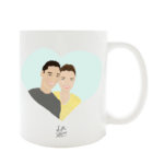 Custom Couple Portrait Mug