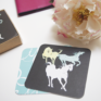 Equestrian Coasters from Little Love Press