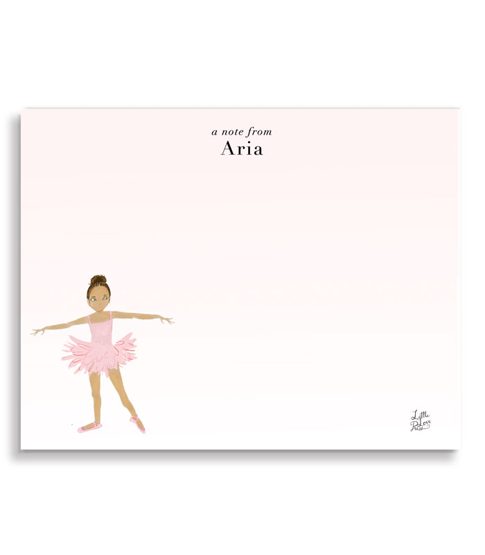 little-love-press-ballerina-personalized-notecard