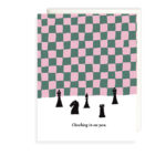 little love press checking in on you note card