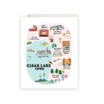 little-love-press-clear-lake-iowa-map-card