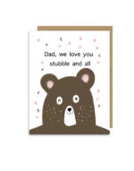 little-love-press-fathers-day-stubble-bear-note-card