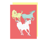 little love press equestrian folded note card