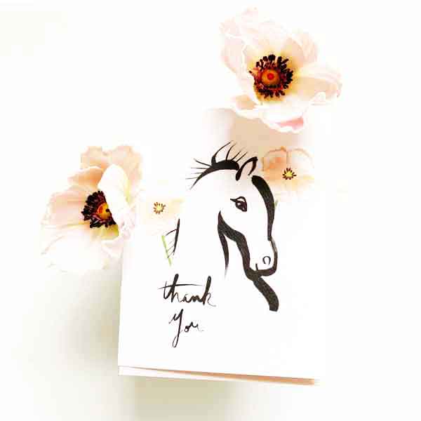 little-love-press-equestrian-thank-you-card