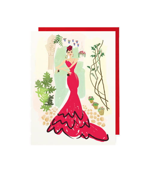 little-love-press-flamenco-lover-note-card