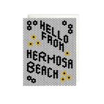 little-love-press-hermosa-beach-city-mosaic-card