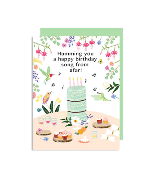 little-love-press-hummingbird-birthday-folded-note-cardlittle-love-press-hummingbird-birthday-folded-note-card