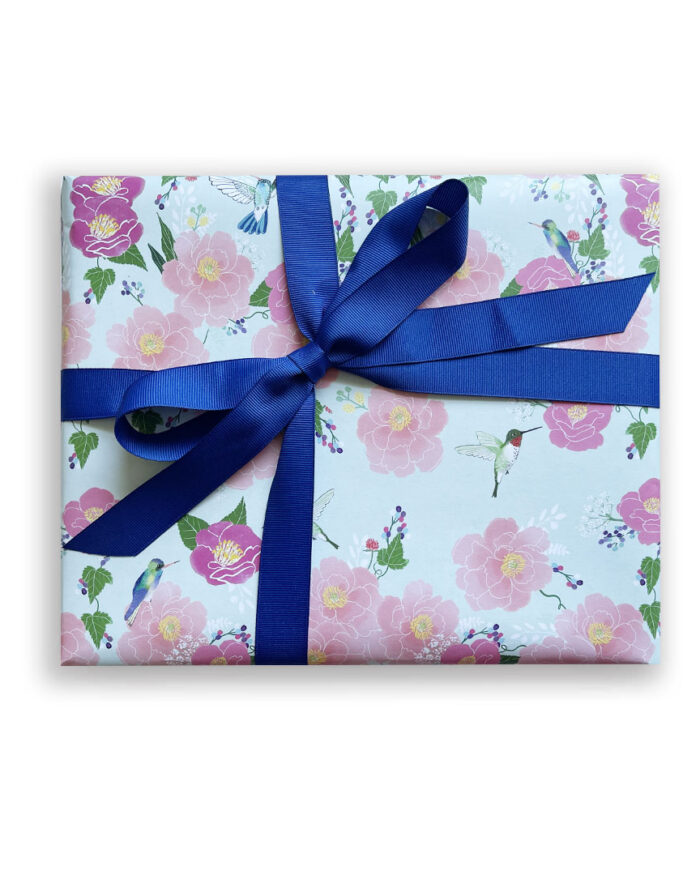 little-love-press-hummingbird-wrapping-paper