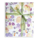 little love press icelandic poppies wrapping paper