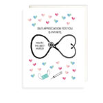 Best Nurse Infinite Thank You Card