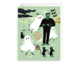 little love press it's spooky time halloween note card