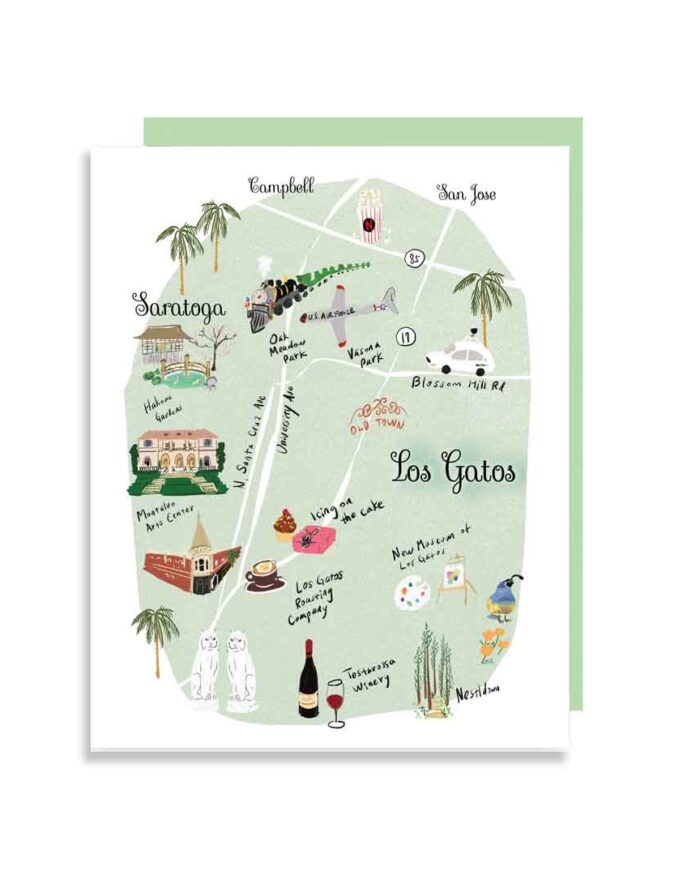 little-love-press-los-gatos-map-card