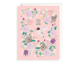 little love press hummingbird mother's day note card