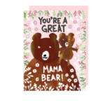 little love press mama bear folded note card