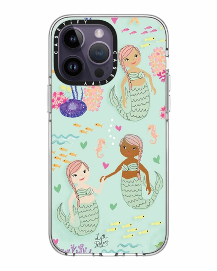 little love press mermaids phone case