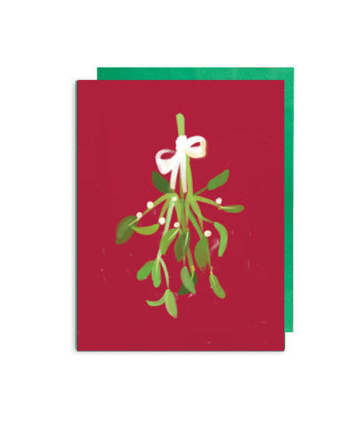 little-love-press-mistletoe-folded-note-card