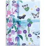 little-love-press-nasturtium-wrapping-paper-front