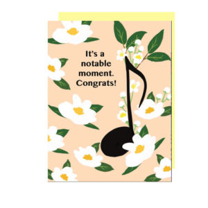 It’s a Notable Moment Folded Note Card