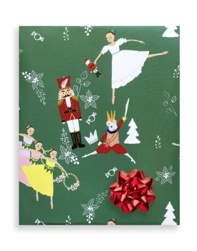 little-love-press-nutcracker-illustration-holiday-wrapping-paper