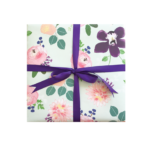 little love press orchid wrapping paper