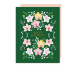 little love press orchids happy birthday card