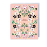 little love press orchids happy birthday card