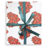 little-love-press-poinsettia-hearts-holiday-wrapping-paper