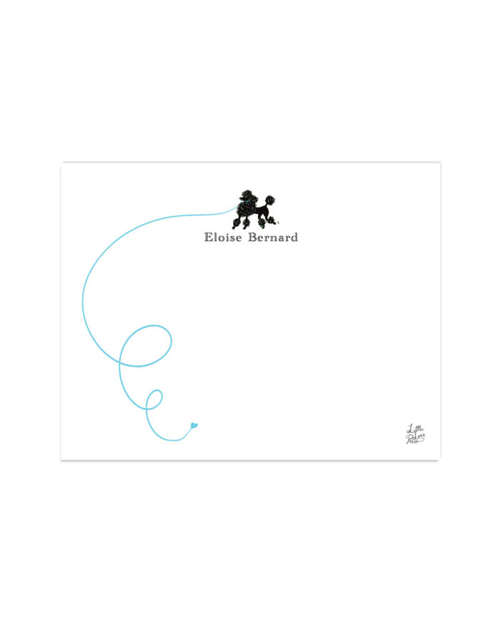 little-love-press-poodle-personalized-notecard