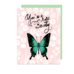 little love press rare beauty folded note card
