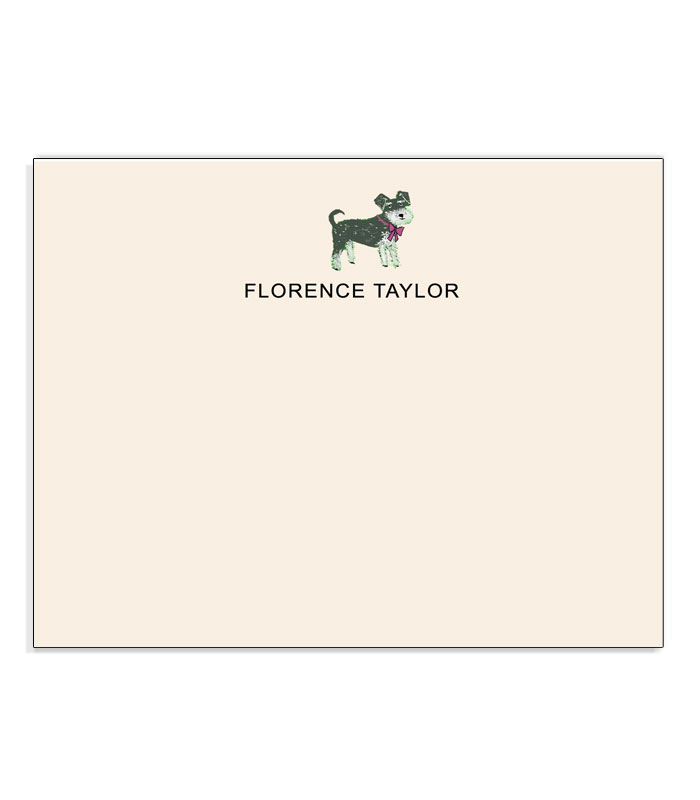 little-love-press-schnauzer-personalized-notecard