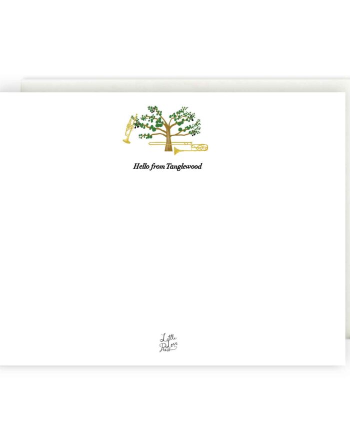 little-love-press-tanglewood-brass-notecard-set