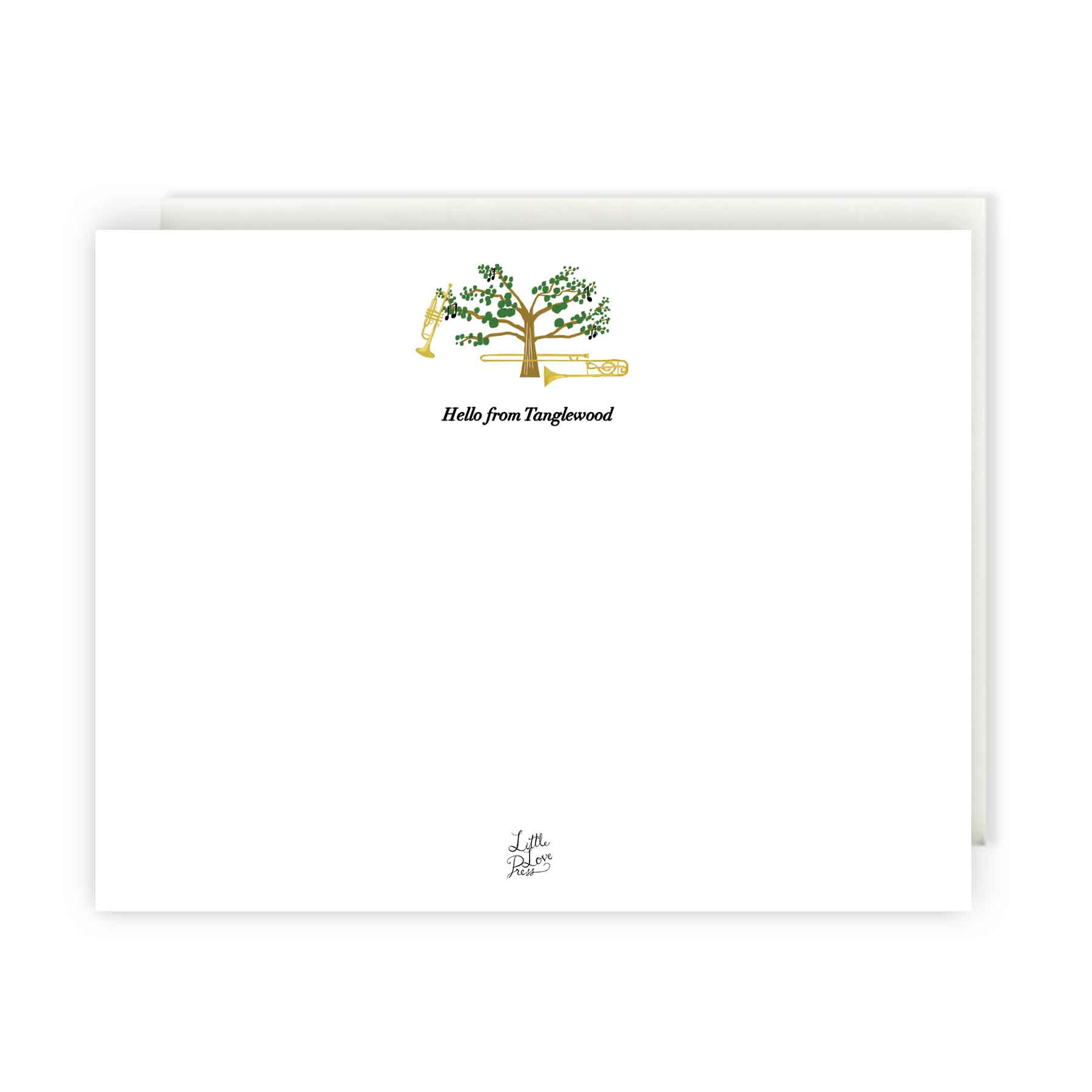 little-love-press-tanglewood-brass-notecard-set