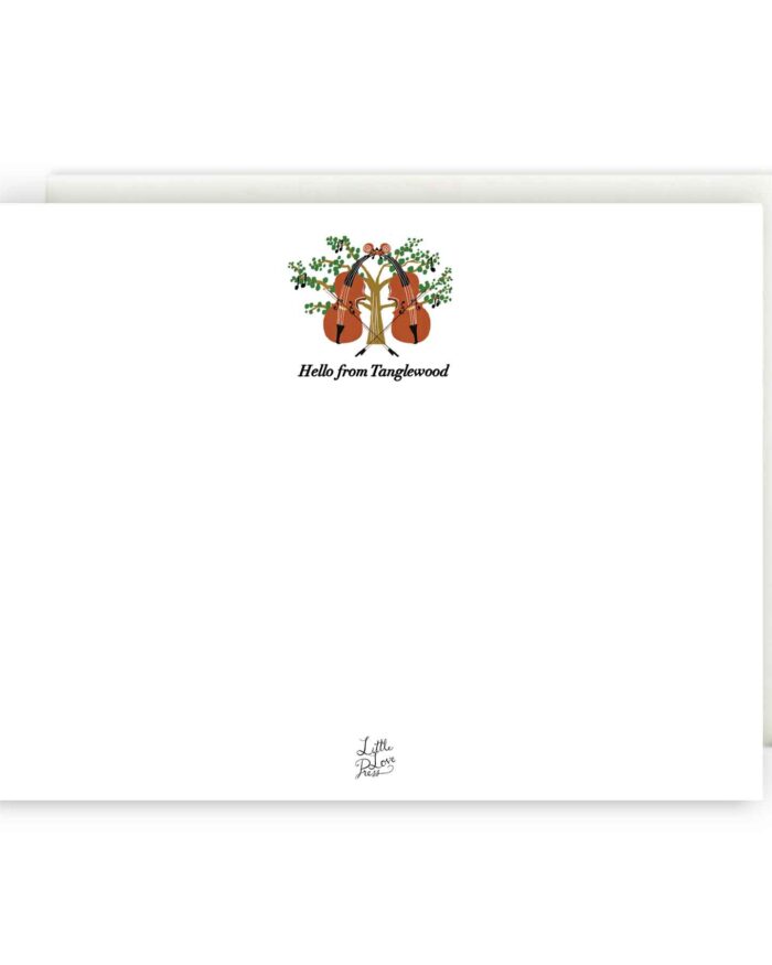 little-love-press-tanglewood-violin-notecard-set