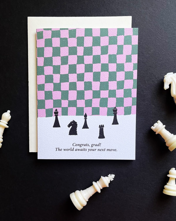 little-love-press-world-awaits-your-next-move-chess-graduation-card